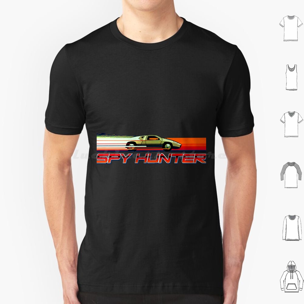 Retro Gaming T Shirts - Mod.5 アーケードハンター ビデオゲーム Tシャツ ビッグサイズ 綿100%