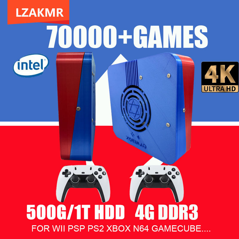 Retro Gaming N64 - GD10 デュアルシステム レトロゲームコンソール I3-3110M | 1TB