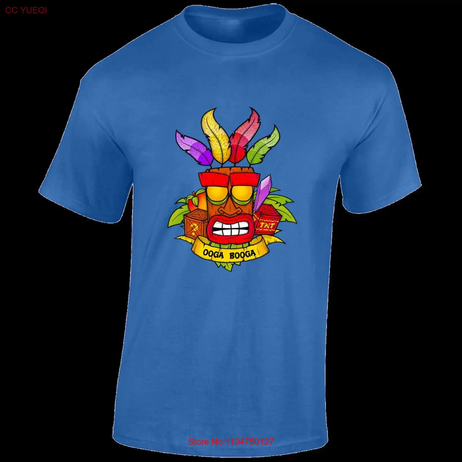 Retro Gaming T Shirts - オガ・ブーガ・クラッシュ メンズTシャツ レトロゲーマー ゲーミングデザイン PC PS2