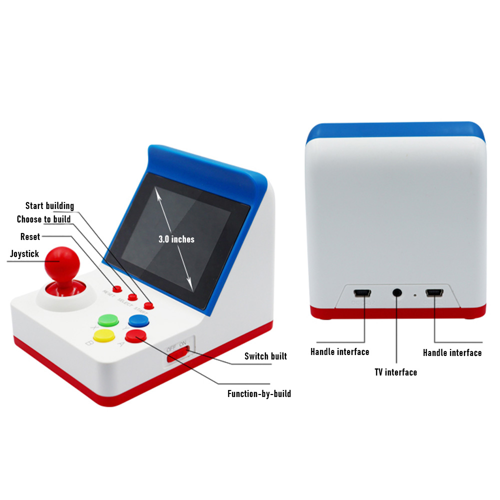 360ビデオゲームコンソール,3インチ画面,8ビット,レトロ - Game Retro Gaming のレビューと価格