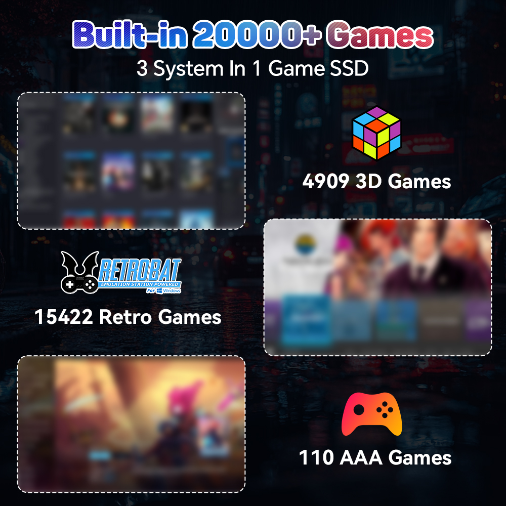 2TBゲーミングエミュレーションハードドライブ、20000種 - Retro Gaming Emulator Console のレビューと価格