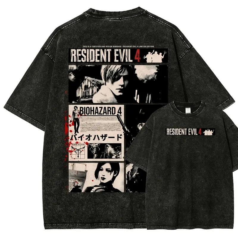 ゲームバイオハザードカール・ハイゼンベルグプリント Tシャツ - Retro Gaming T Shirts のレビューと価格