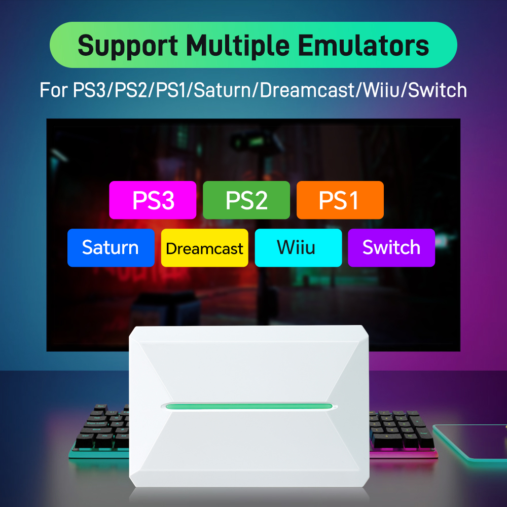 Playnite&Retrobat 500GBゲームハードド - Retro Gaming Emulator Console のレビューと価格