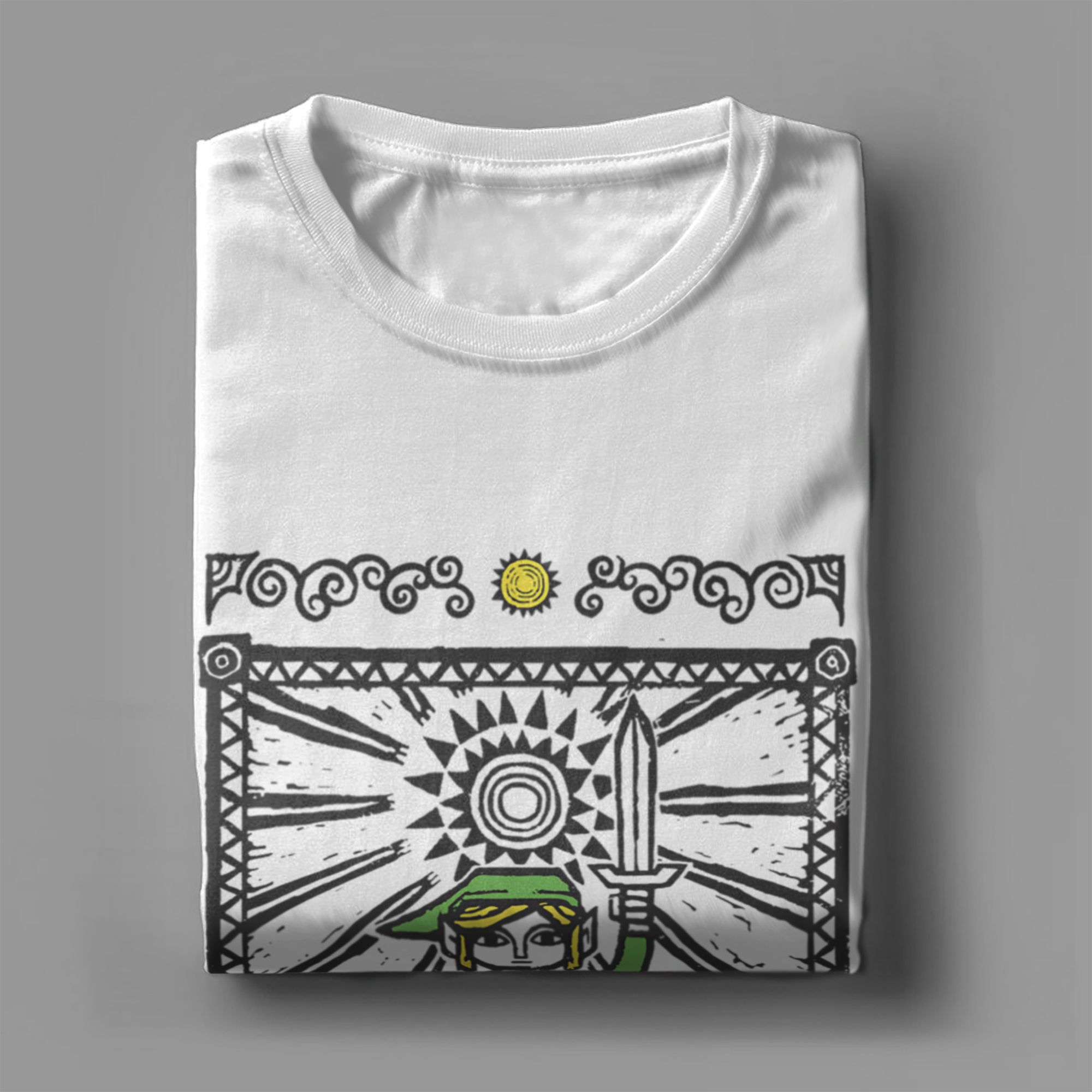 ゼルダの Tシャツ男性ヴィンテージゲームヴィンテージ綿 10 - Retro Gaming T Shirts のレビューと価格