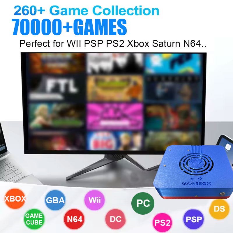GD10 デュアルシステム レトロゲームコンソール I3-3 - Retro Gaming N64 のレビューと価格