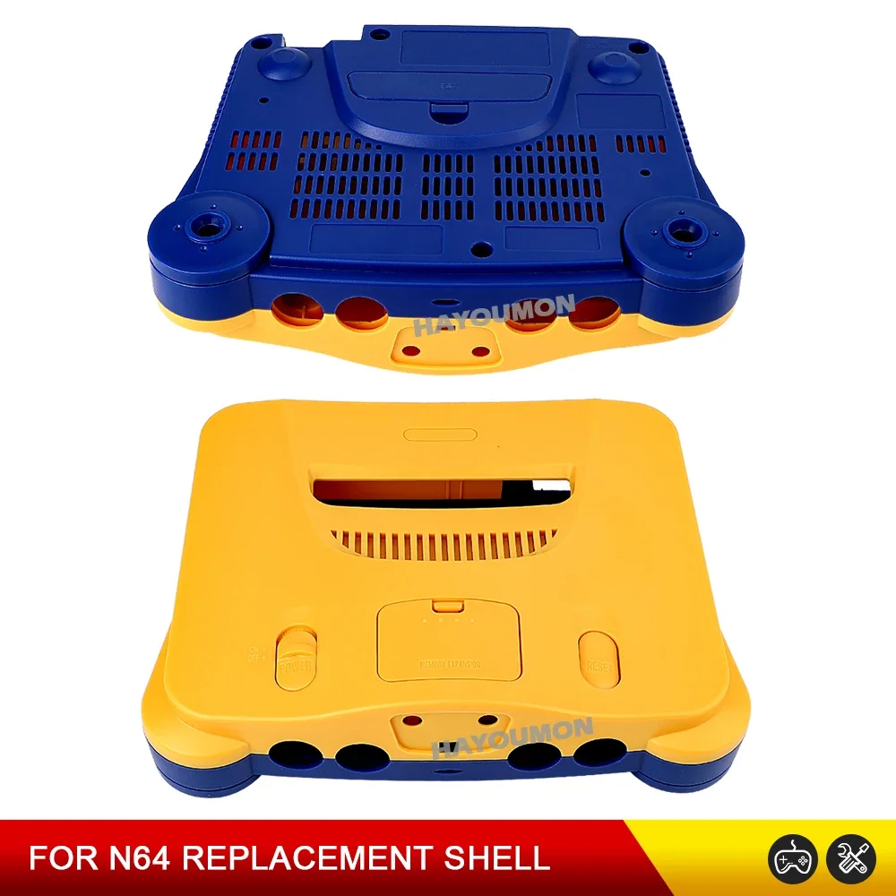 11色の交換用レトロビデオゲームコンソールハウジングシェルカ - Retro Gaming N64 のレビューと価格