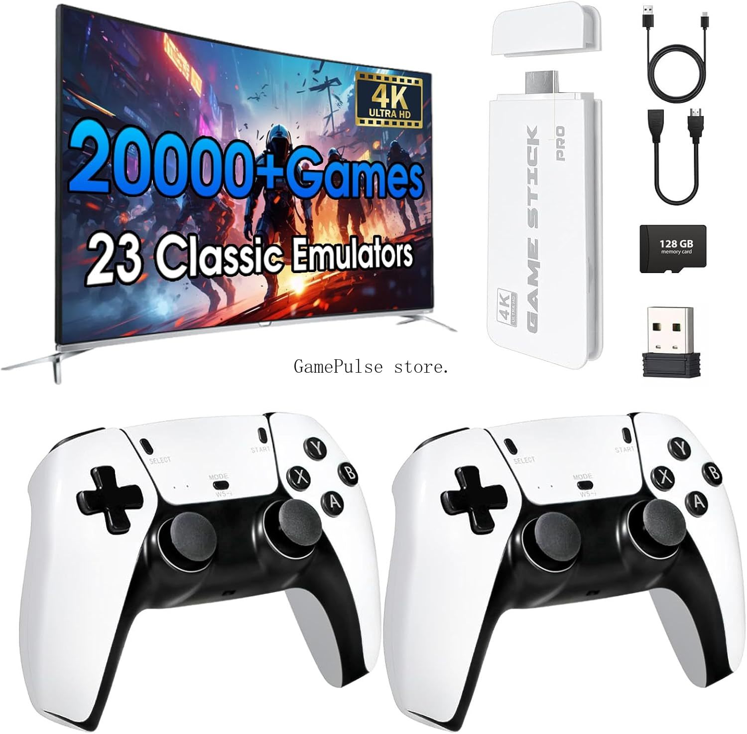 GamePulse 2026 新型レトロゲーム機、23種類の - Retro Gaming Emulator Console のレビューと価格