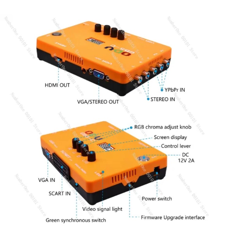 ODV GBS-C AIO RGBS YPbPr RGBHV - Retro Gaming N64 のレビューと価格