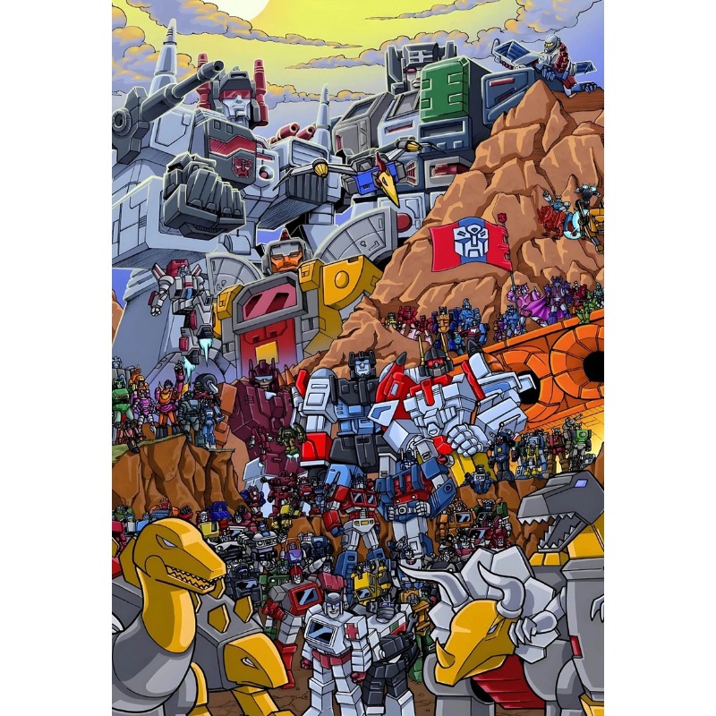 映画トランスフォーマー装飾画ポスターSFレトロカー肖像カバー - Retro Gaming Pictures のレビューと価格