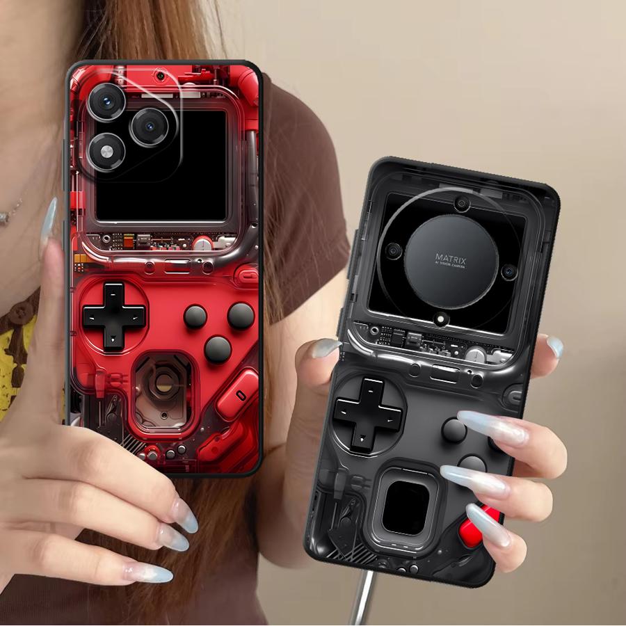 レトロなゲーム機風ケース Honor X7 70 X5b X - Retro Gaming Best Console のレビューと価格