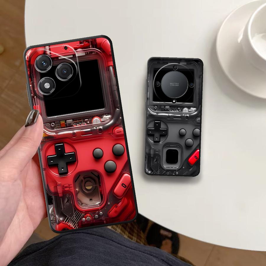 レトロなゲーム機風ケース Honor X7 70 X5b X - Retro Gaming Best Console のレビューと価格