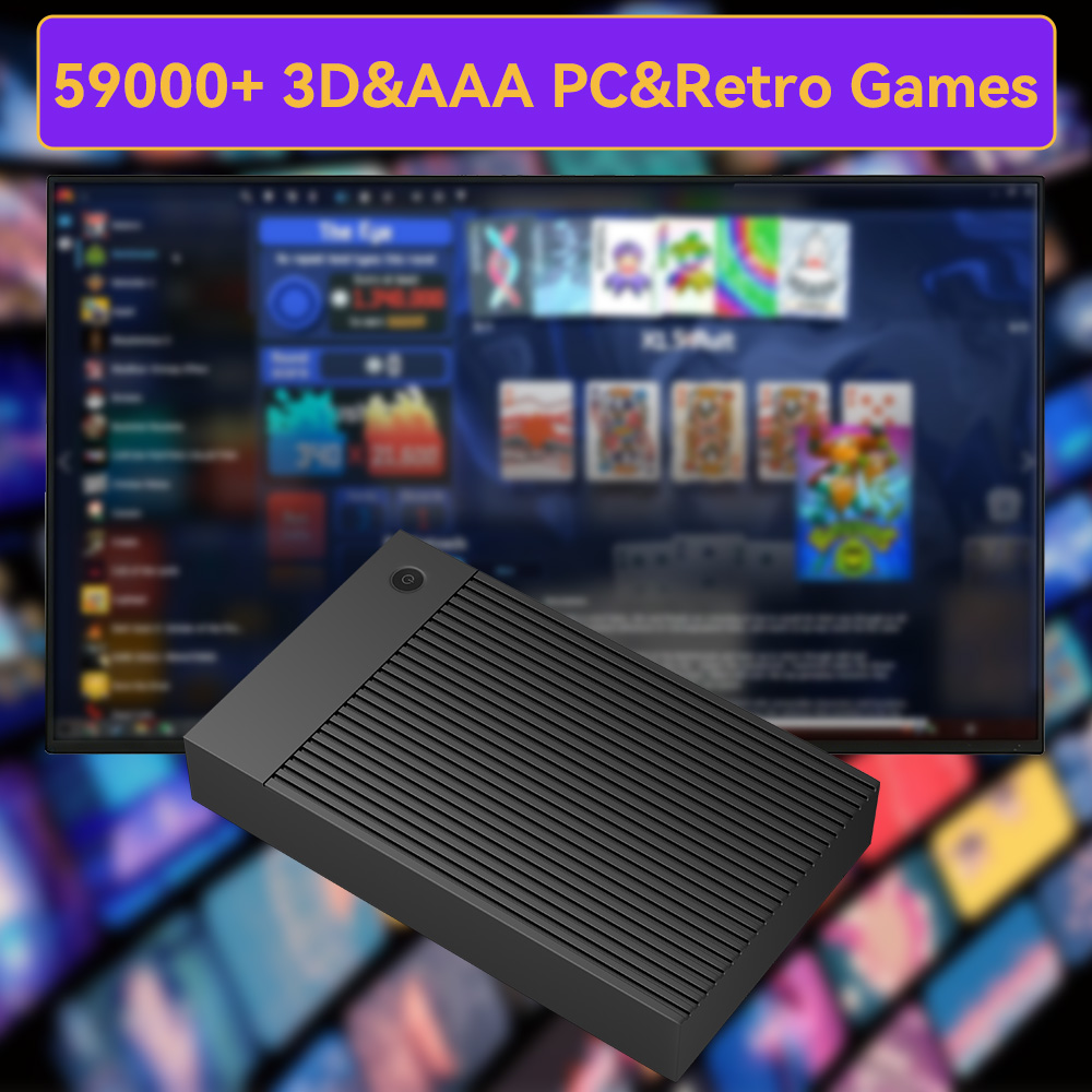 ポータブル4TBゲーミングHDD、59000以上のレトロ＆3 - Retro Gaming Emulator Console のレビューと価格