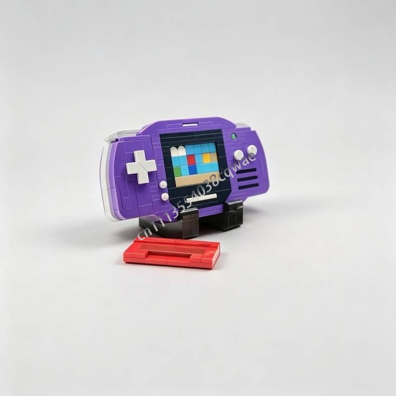 新しい 510 個レトロゲームコンソールアドバンスインディゴ - Retro Gaming Console Lego のレビューと価格