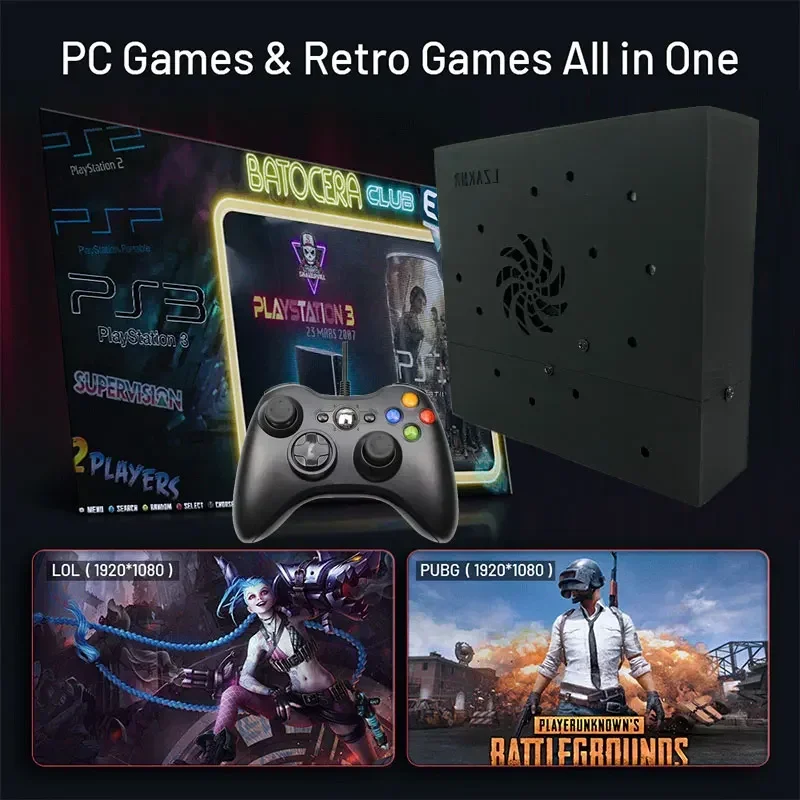 レトロゲームコンソール 70000+ゲーム 2TB T8搭載 - Retro Gaming Emulator Console のレビューと価格