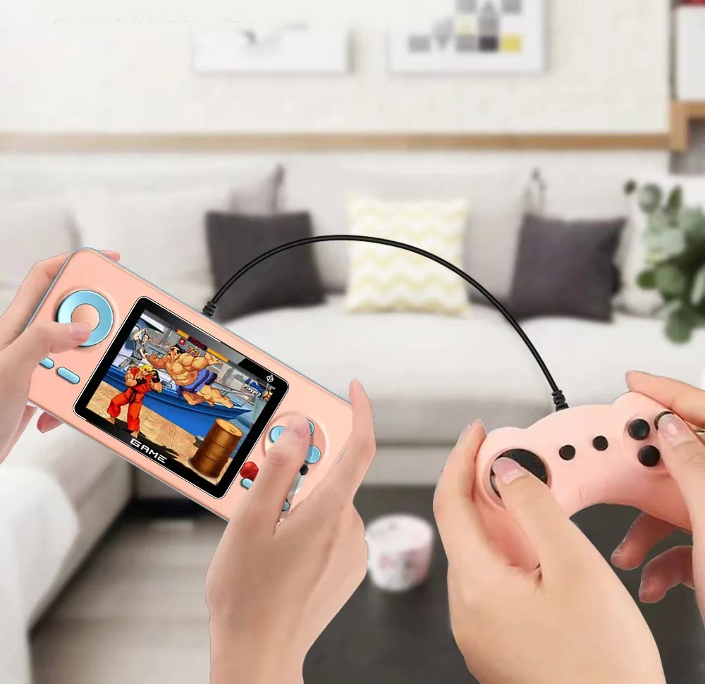 新型S5ミニレトロビデオゲーム機、520種類のクラシックゲー - Retro Gaming Console Lego のレビューと価格