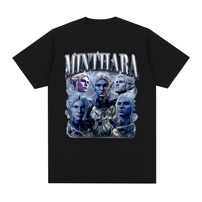ゲームミンタラアスタリオンバルダーズゲート 3 グラフィック - Retro Gaming T Shirts のレビューと価格